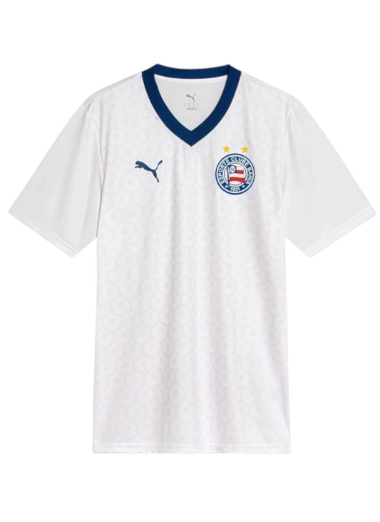 Camisa Estádio 1 2025 Bahia Puma Branca Masculina