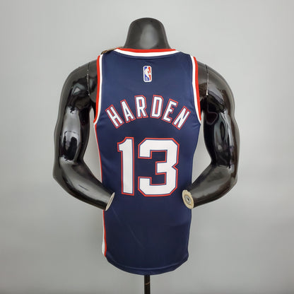 Regata NBA Brooklyn Nets - Harden #13 City Edition Royal Blue