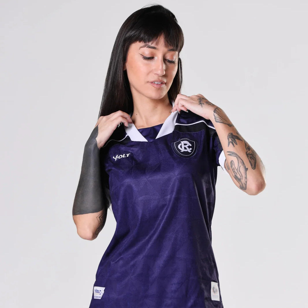 Camisa Feminina Remo Jogo 3 – Roxo Açaí