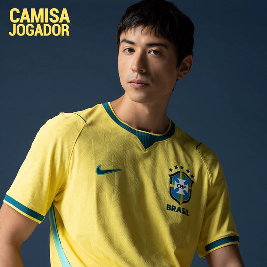 Camisa Brasil I 2026 Jogador Nike Masculina