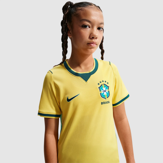 Camisa Brasil Nike I 2026/27 Torcedora Pro Feminina