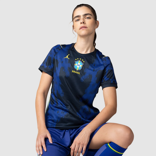 Camisa Brasil Jordan II 2026/27 Torcedora Pro Feminina