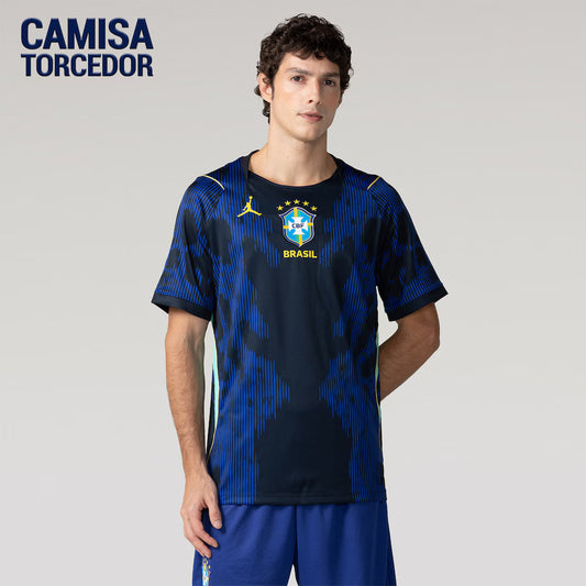 Camisa Brasil Jordan II 2026/27 Torcedor Pro Masculina