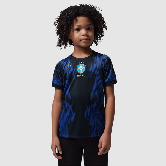 Camisa Brasil Jordan II 2026/27 Torcedor Pro Criança