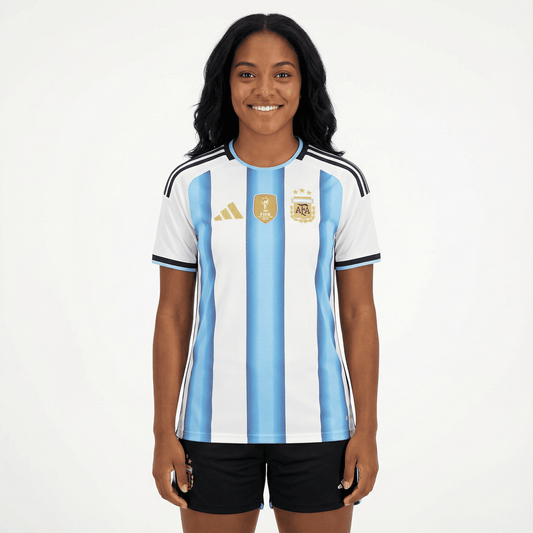Camisa Argentina I 2026/2027 Torcedora Feminina