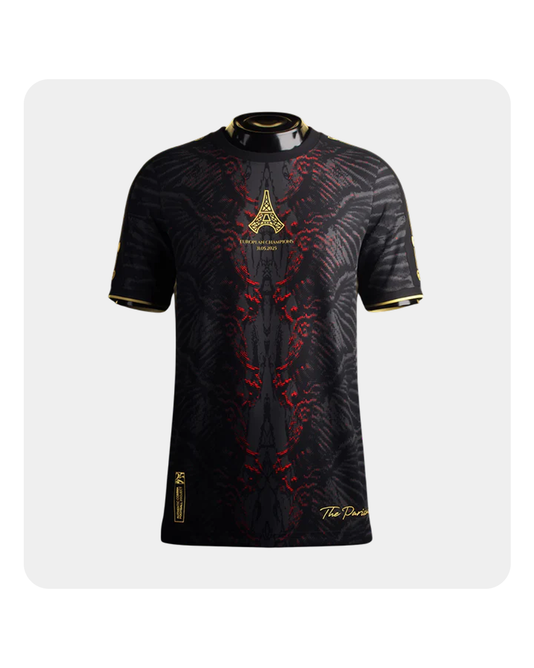 Camisa Edição Exclusiva do PSG (campeões europeus de 2025)