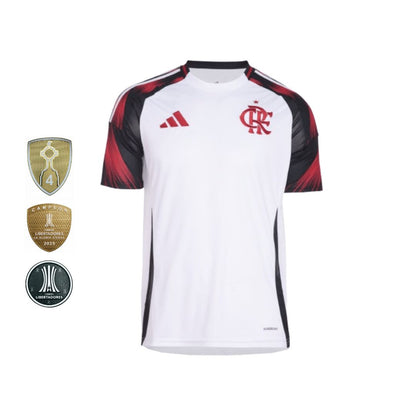 Camisa Flamengo II 2025/26 Torcedor + PATCHS LIBERTADORES