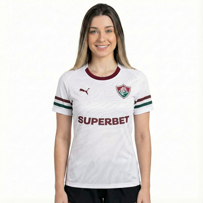 Camisa Fluminense Jogo 2 2026/27 Torcedor Feminina