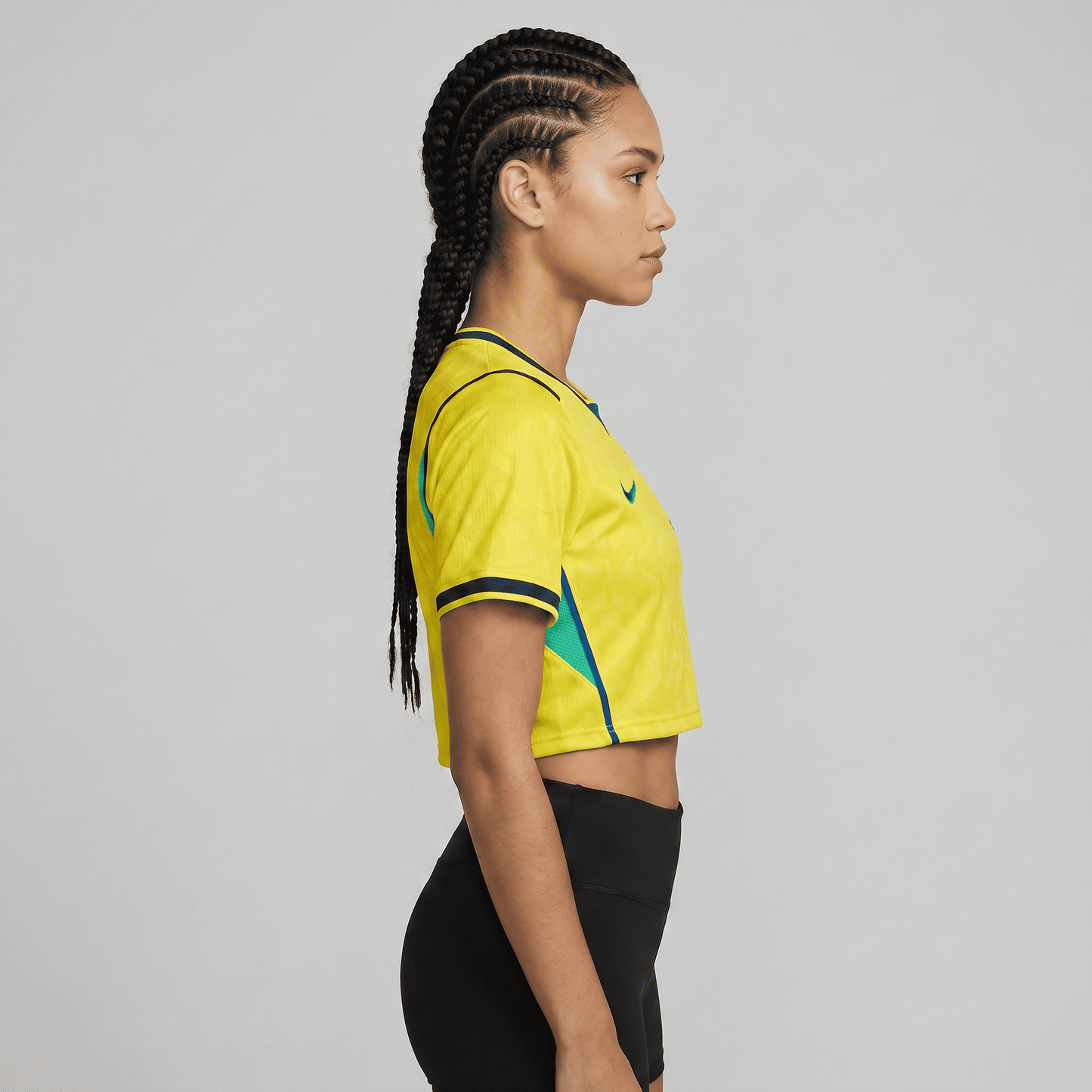 Crop Top Brasil Manga 2026