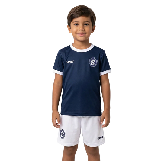 Conjunto Infantil Jogo 1 Remo Azul