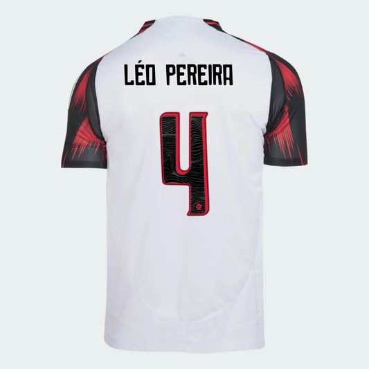 Camisa Flamengo 2025/26 II LÉO PEREIRA N° 4