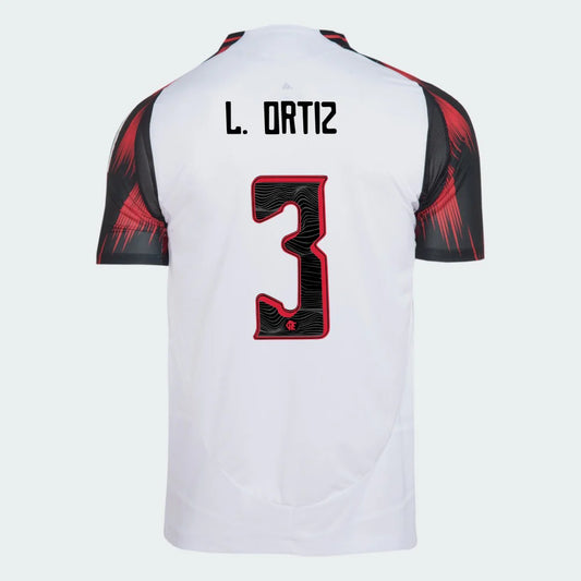 Camisa Flamengo 2025/26 II LÉO ORTIZ N° 3