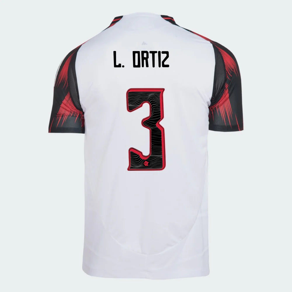 Camisa Flamengo 2025/26 II LÉO ORTIZ N° 3