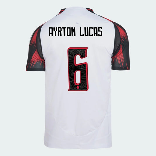 Camisa Flamengo 2025/26 II AYRTON LUCAS N° 6