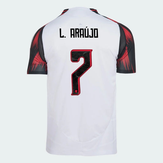 Camisa Flamengo 2025/26 II L. ARAÚJO N° 7
