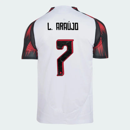 Camisa Flamengo 2025/26 II L. ARAÚJO N° 7