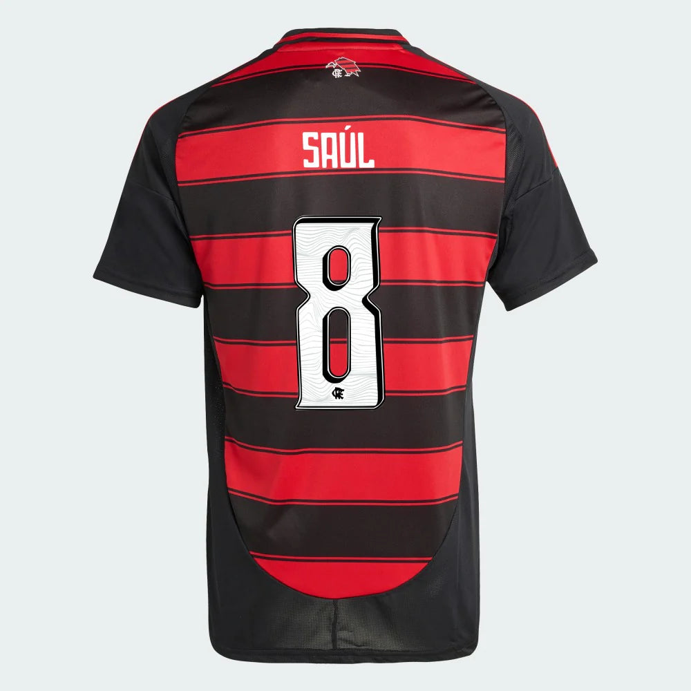 Camisa Flamengo 2025/26 I SAÚL N° 8