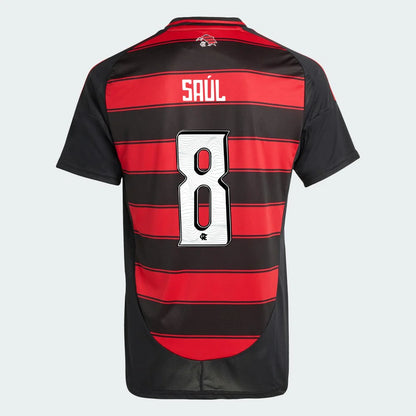 Camisa Flamengo 2025/26 I SAÚL N° 8