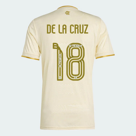 Camisa Flamengo 2025/26 III DE LA CRUZ N° 18