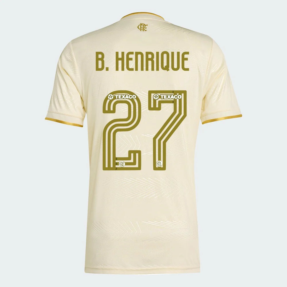 Camisa Flamengo 2025/26 III B. HENRIQUE N° 27