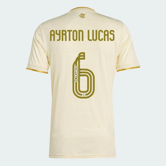 Camisa Flamengo 2025/26 III AYRTON LUCAS N° 6