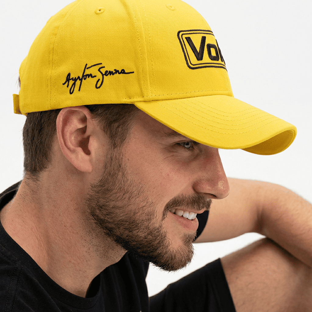 Boné Voltz Club X Ayrton Senna - Amarelo