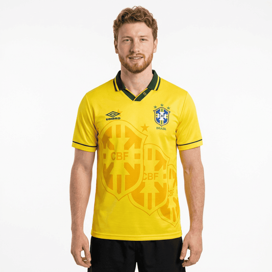 Camisa Retrô Seleção Brasil 1994 Home