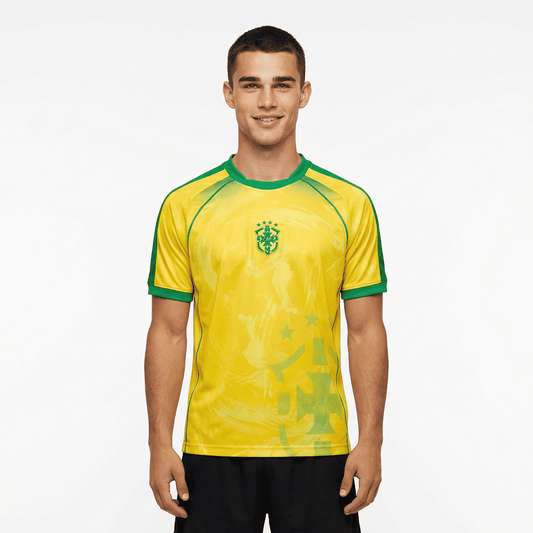 Camisa Retrô "do Dinho" Toda a  carreira do Bruxo R10 - em uma única camisa.