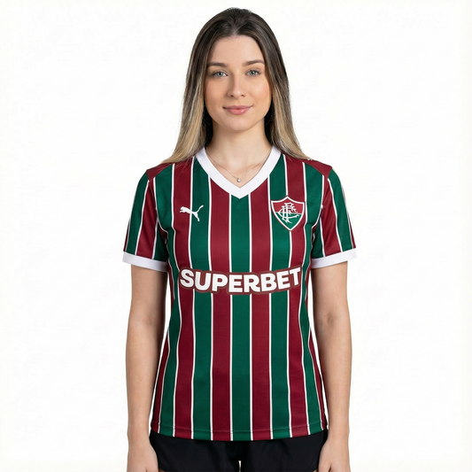 Camisa Fluminense Jogo 1 2026/27 Torcedor Feminina
