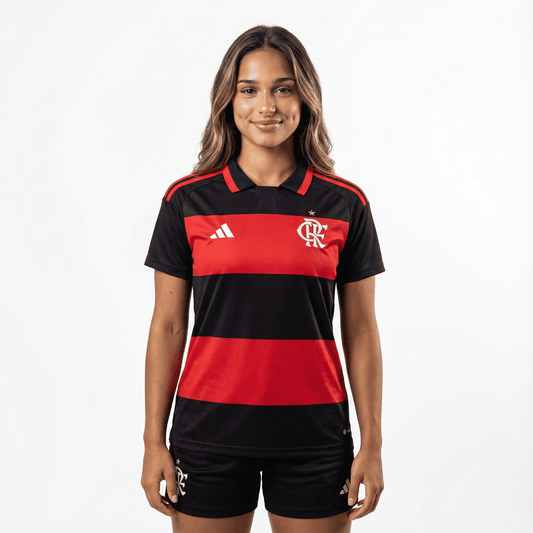Camisa Flamengo Jogo 1 2026/27 Torcedor Feminina