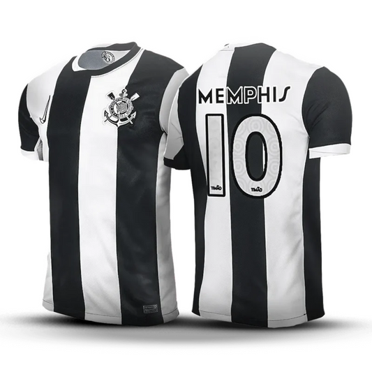 Camisa Corinthians "MEMPHIS 10" 2024/25 Terceira