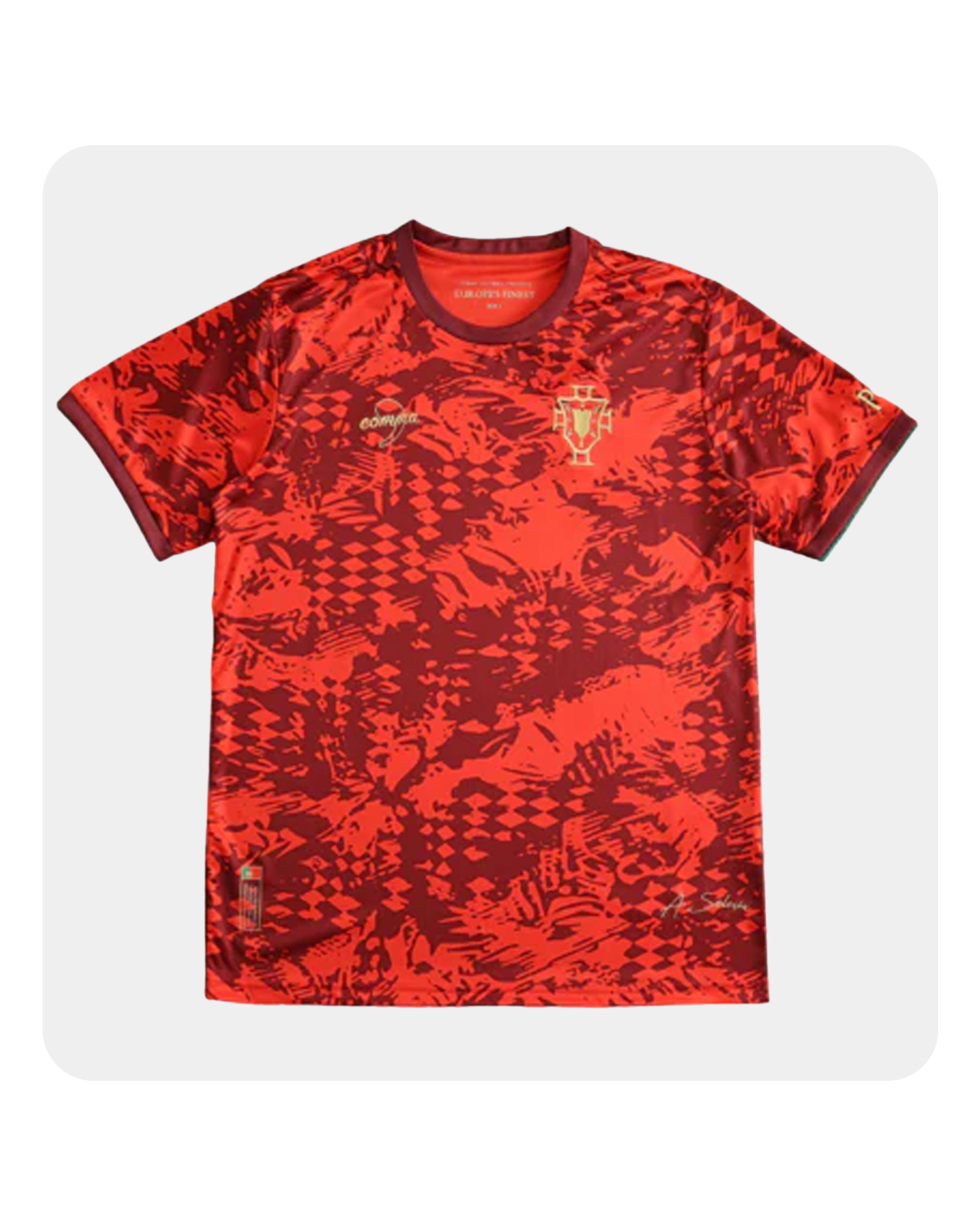 Camisa Portugal "The Seleção" Euro 2024/25 Edição Legends Cristiano 7 - Torcedor Masculino