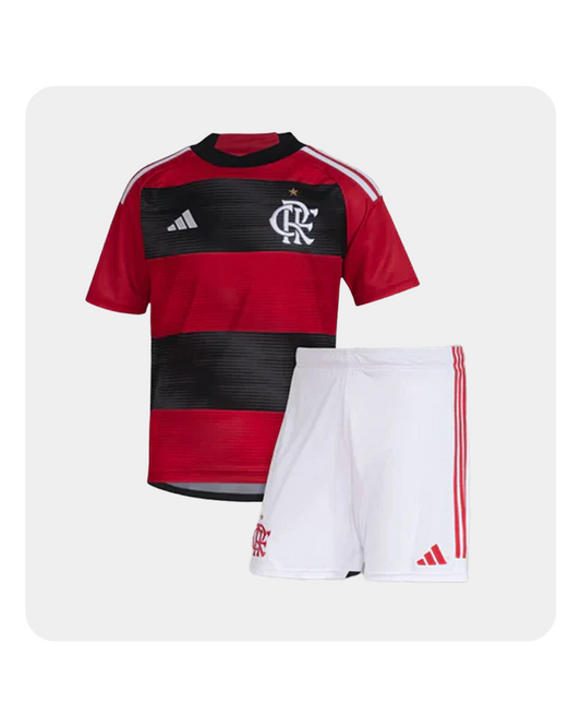 Conjunto Infantil Flamengo 2023/24 - Home