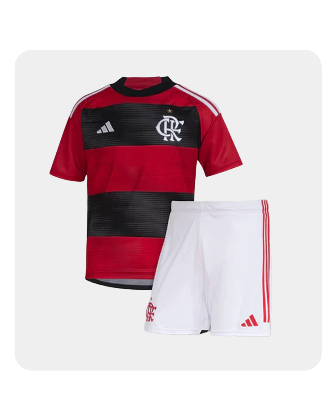 Conjunto Infantil Flamengo 2023/24 - Home