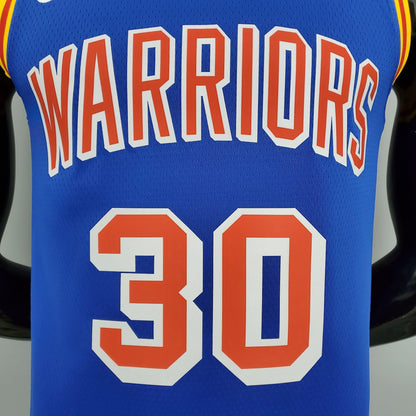 Regata NBA Golden State Warriors - Stephen Curry #30 75th Anniversary Retrô - ResPeita Sports