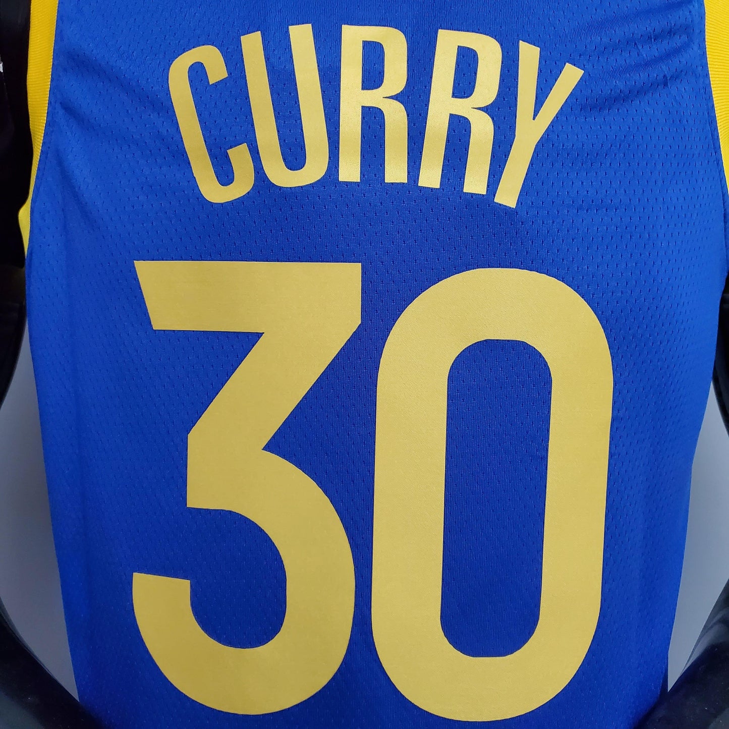 Regata NBA Golden State Warriors - Stephen Curry #30 NCR Blue - ResPeita Sports