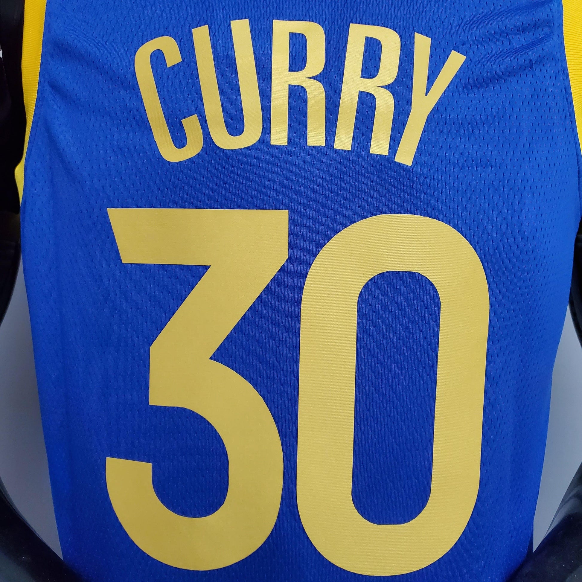 Regata NBA Golden State Warriors - Stephen Curry #30 NCR Blue - ResPeita Sports