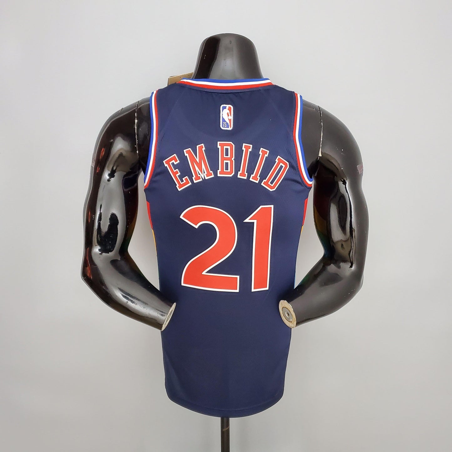 Regata NBA Philadelphia 76ers - Joel Embiid #21 Royal Blue - ResPeita Sports