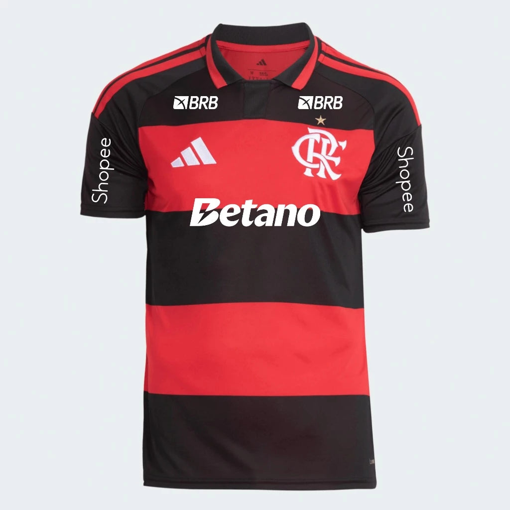 Camisa Flamengo Jogo 1 BETANO 2026/27 Torcedor Masculino