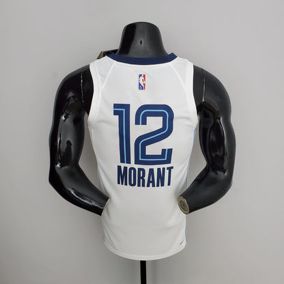 Regata NBA Memphis Grizzlies - Ja Morant #12 White - ResPeita Sports