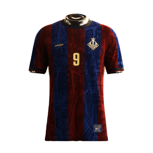 Camisa Barcelona Edição "El Pistolero 9"