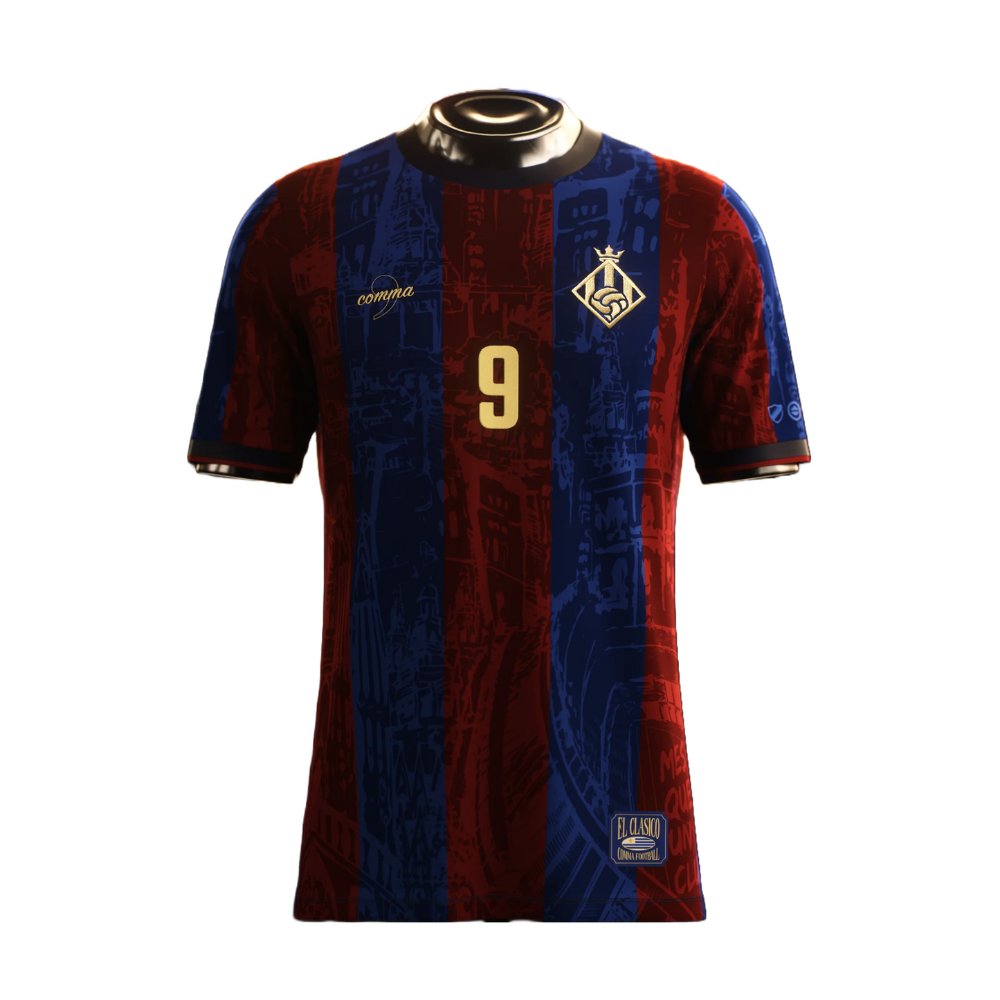 Camisa Barcelona Edição "El Pistolero 9"