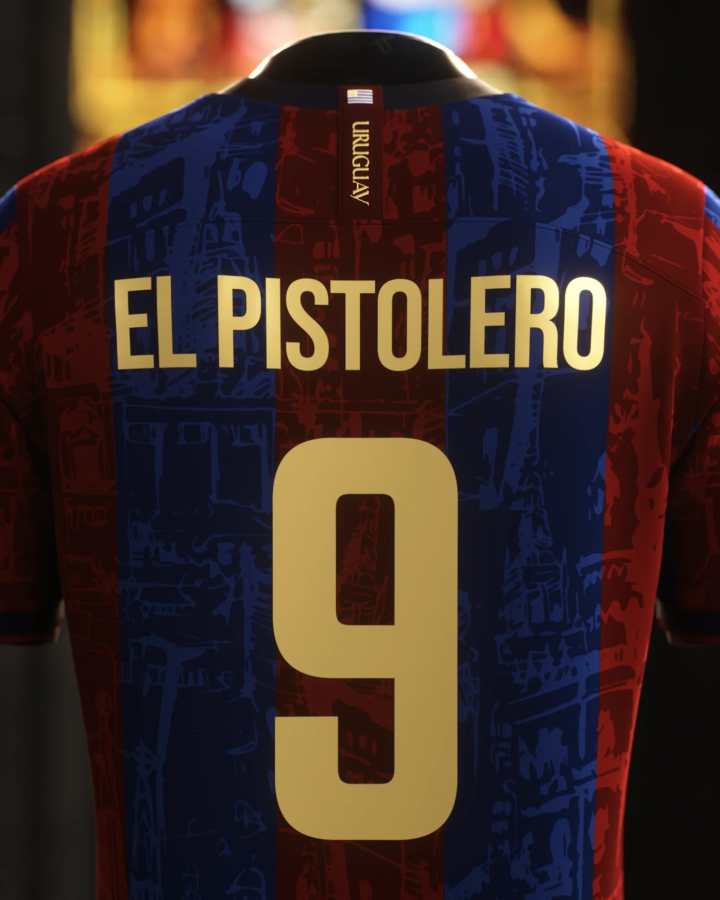 Camisa Barcelona Edição "El Pistolero 9"