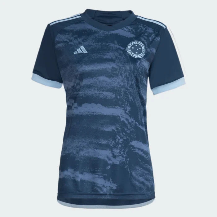 CAMISA FEMININA CRUZEIRO TERCEIRA III 2024/25 AZU