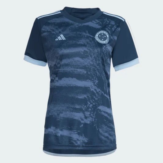 CAMISA FEMININA CRUZEIRO TERCEIRA III 2024/25 AZU