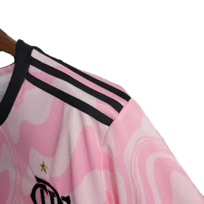 Camisa  Flamengo Rosa 2024/25 Unisex