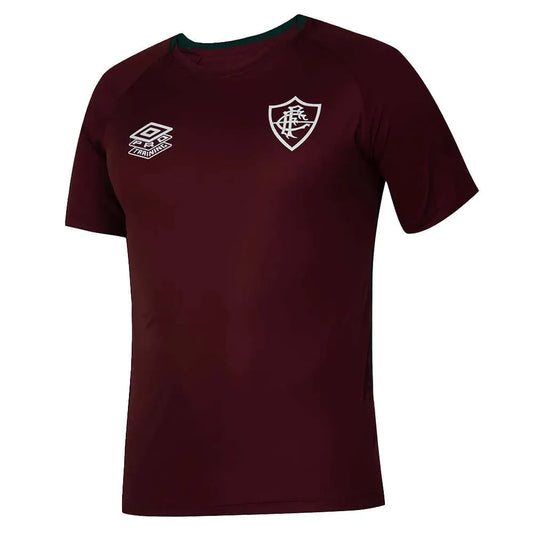 Camisa Fluminense Treino 2025 Grená/Verde