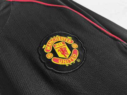 Camisa Retrô Manga Longa Manchester United 07/08 Away
