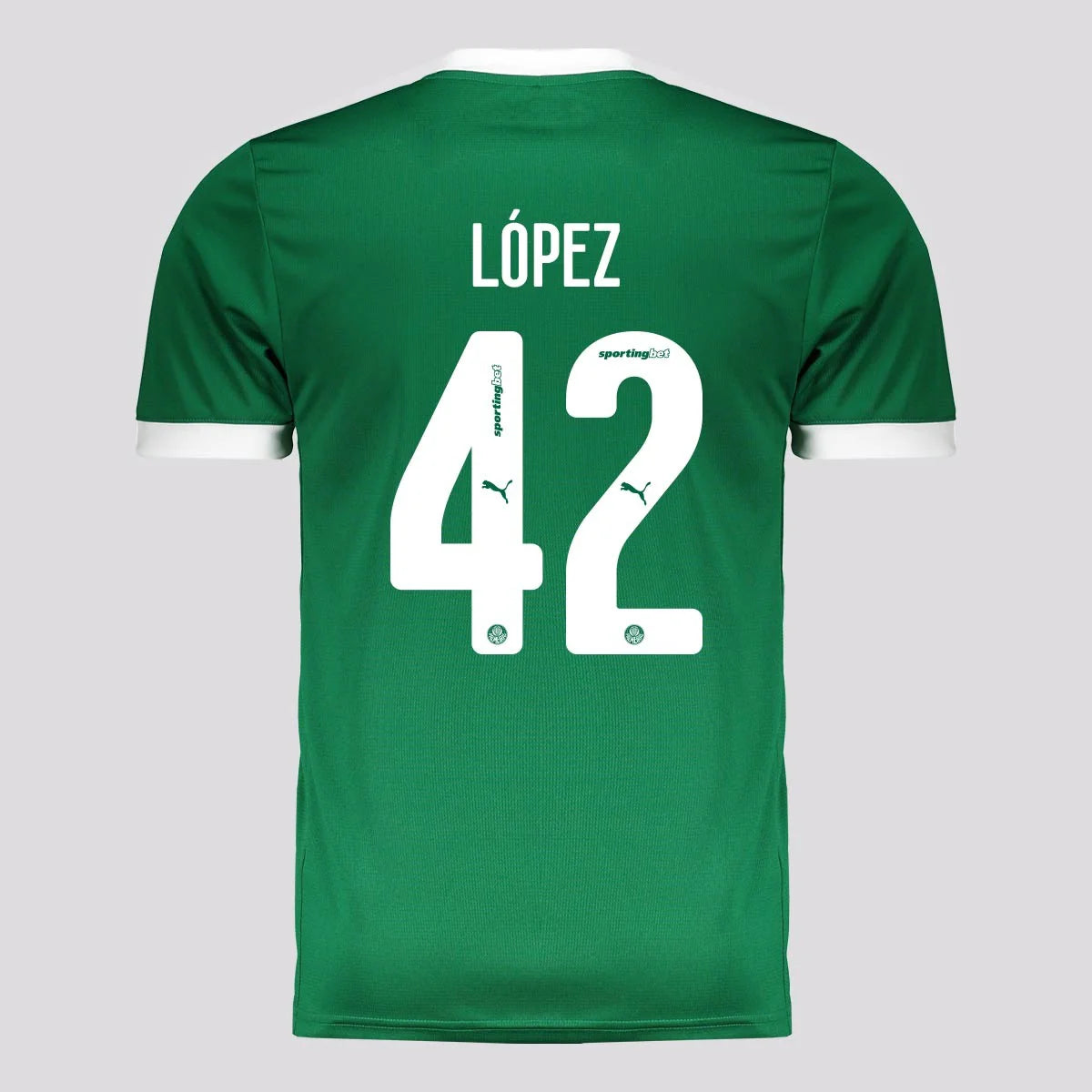 Camisa Palmeiras 2025/26 I - LÓPEZ N° 42