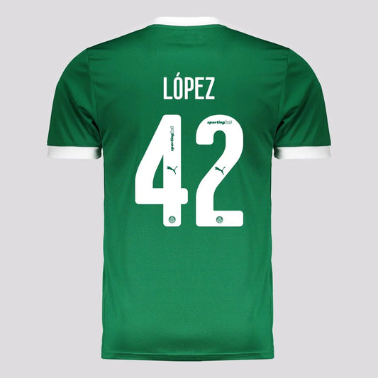 Camisa Palmeiras 2025/26 I - LÓPEZ N° 42